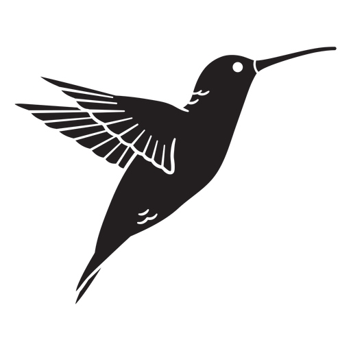 Animal hummingbird black - Transparent PNG & SVG vector file