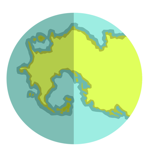 Archaic eon earth flat PNG Design