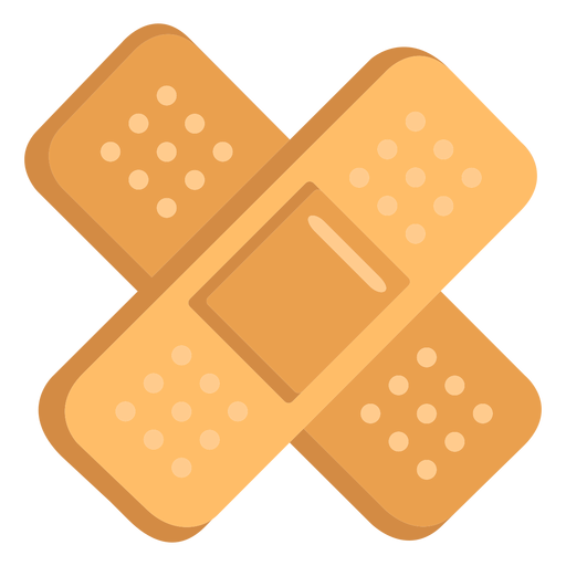 Band aids icon PNG Design
