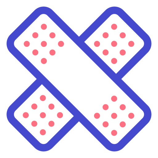 Band Aids Strichsymbol PNG-Design