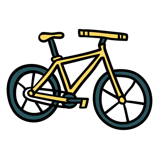 Fahrradtransportillustration PNG-Design