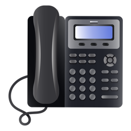 Ilustración de teléfono de negocios Diseño PNG