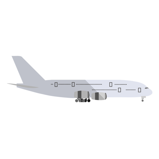 Frachtflugzeugillustration PNG-Design