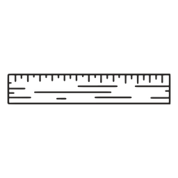Traço de régua de construção Desenho PNG