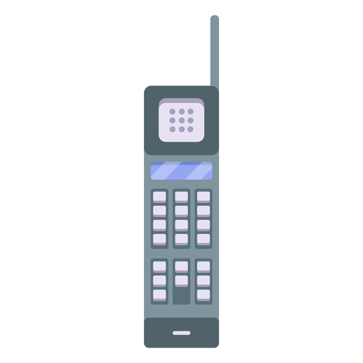 Abbildung der schnurlosen Telefonröhre PNG-Design
