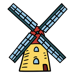 SVG > moinho moinho de vento Países Baixos máquina - Imagem e