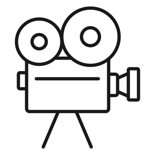 Trazo de cámara de película Descargar PNG/SVG transparente