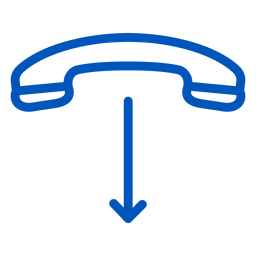 Colgar el icono de trazo Diseño PNG