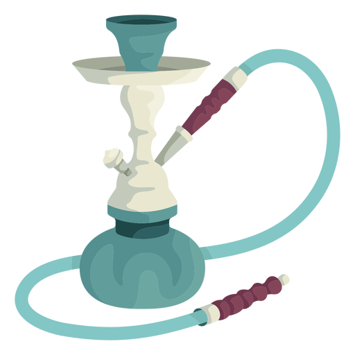 Hookah water pipe illustration PNG Design