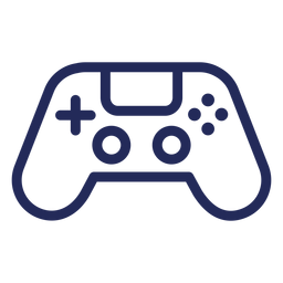 Ícone de joystick de jogador Desenho PNG