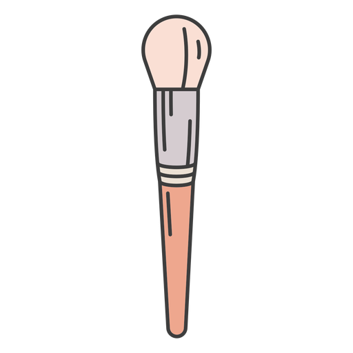 Makeup brush illustration