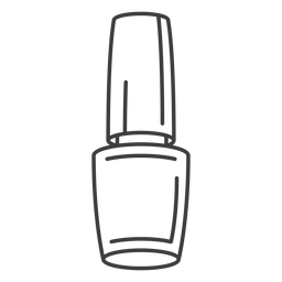 Nagellackstrich PNG-Design