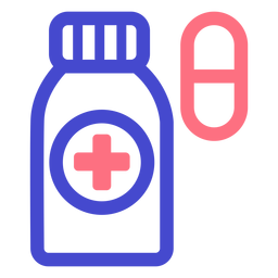 Pills stroke icon pills PNG Design