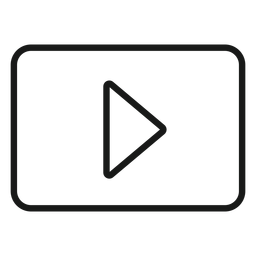 Play icon stroke Play icon stroke