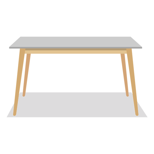 Rechteckige Tabellenabbildung PNG-Design