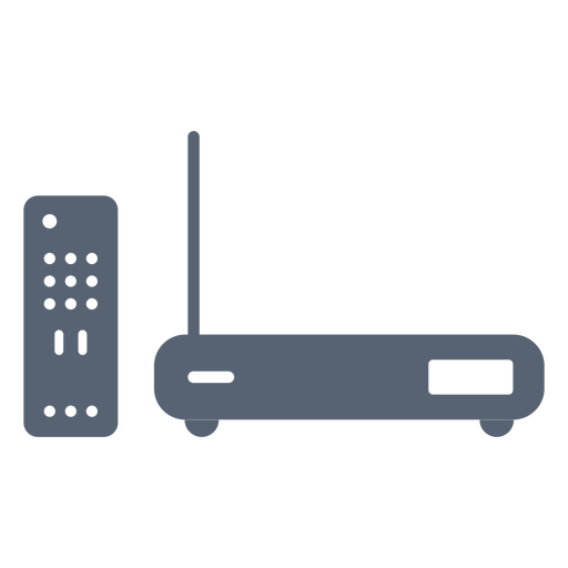 Set-Top-Box-Symbol für die Fernbedienung PNG-Design