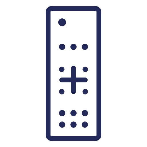 Remote control stroke icon