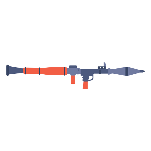 Rocket launcher flat - Transparent PNG & SVG vector file