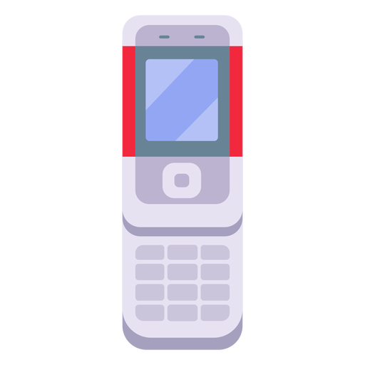 Slider phone illustration cellphone PNG Design
