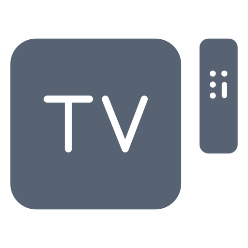 Fernbedienungssymbol der Fernsehbox PNG-Design