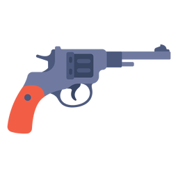 Pistola Winchester plana Desenho PNG