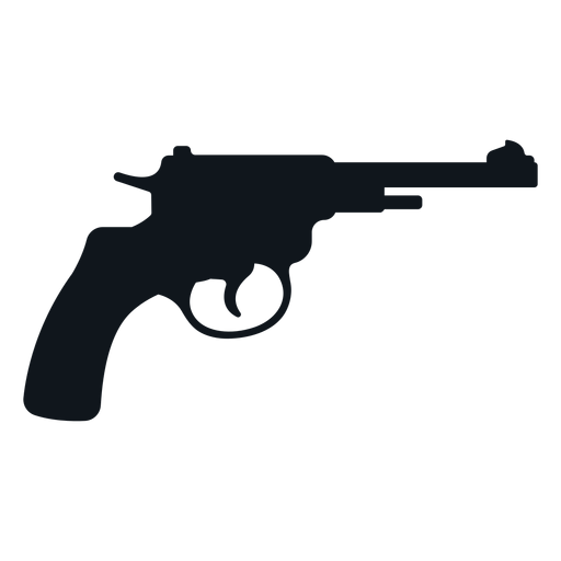 Winchester-Pistolensilhouette PNG-Design