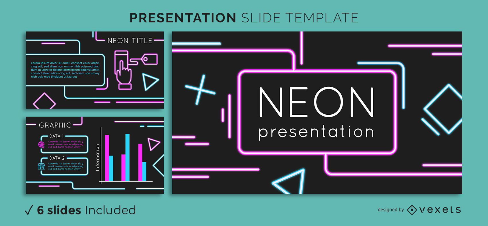 Neon Presentation Template