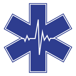 Paramédico de crachá salva-vidas Desenho PNG