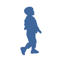 Download Boy Side Silhouette Transparent Png Svg Vector File