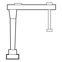 Building structure drawn PNG Design