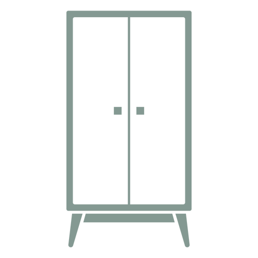 Cabinet furniture silhouette PNG Design