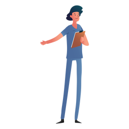 Cute hospital assistant PNG Design