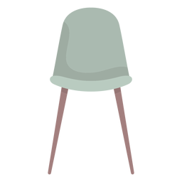 Niedliche Hockermöbel farbig PNG-Design