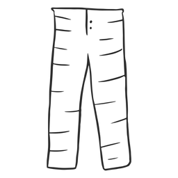 Doodle Pajama Pants Simple PNG & SVG Design For T-Shirts