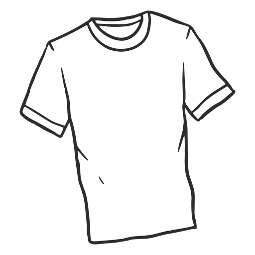 Design PNG E SVG De Doodle De Roupas - 4 Para Camisetas