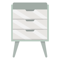 Drawer cabinet furniture colored PNG Design Transparent PNG