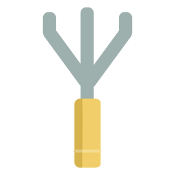 Gardening rake simple PNG Design