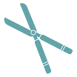 Tesouras de poda de silhueta de jardinagem Desenho PNG