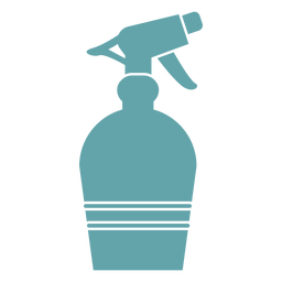 Gardening water spray silhouette PNG Design
