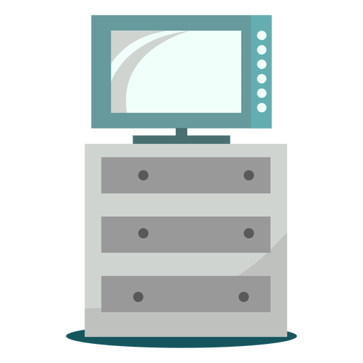 Hospital tv cabinet PNG Design