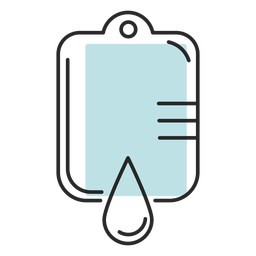 Hospital clipboard duotone PNG Design
