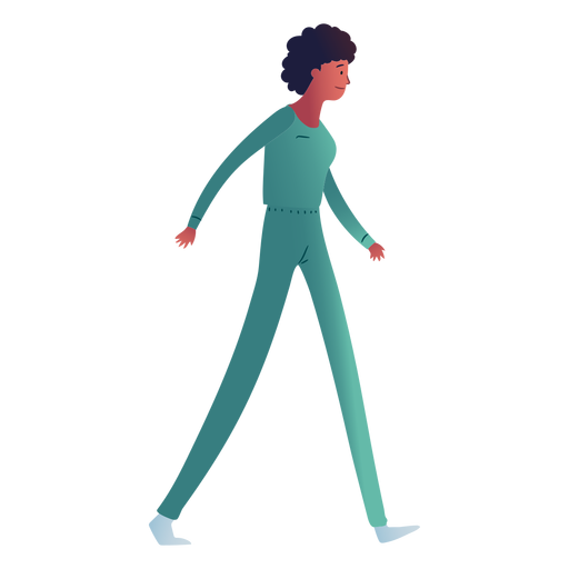 Hospital walking woman PNG Design