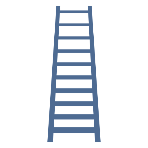 Silhueta de escada simples Desenho PNG