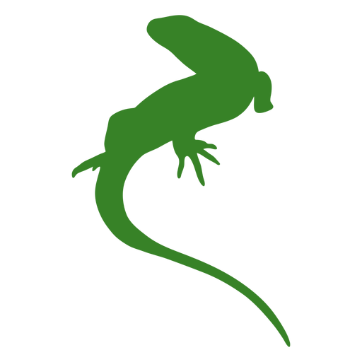 silueta simple lagarto descargar png svg transparente