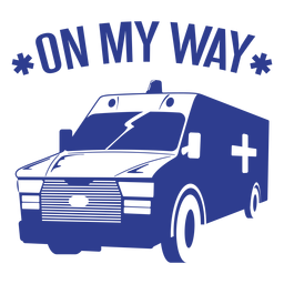 Auf meinem Weg Ersthelfer PNG-Design