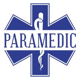 Paramedic badge badge PNG Design