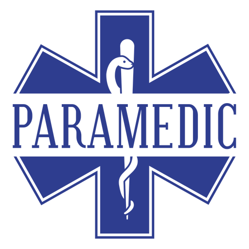 Paramedic badge badge PNG Design