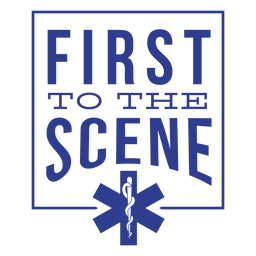 Paramedic first to the scene PNG Design Transparent PNG