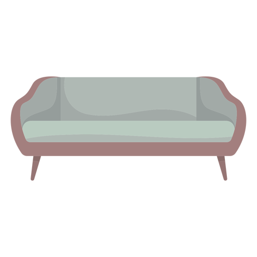 Hübsche Sofamöbel farbig PNG-Design