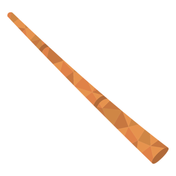 Simple flute colored PNG Design Transparent PNG